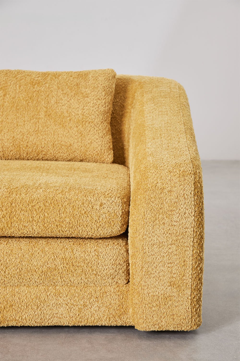 Dalila 2-Sitzer-Schlafsofa aus Bouclé-Stoff, Galeriebild 8