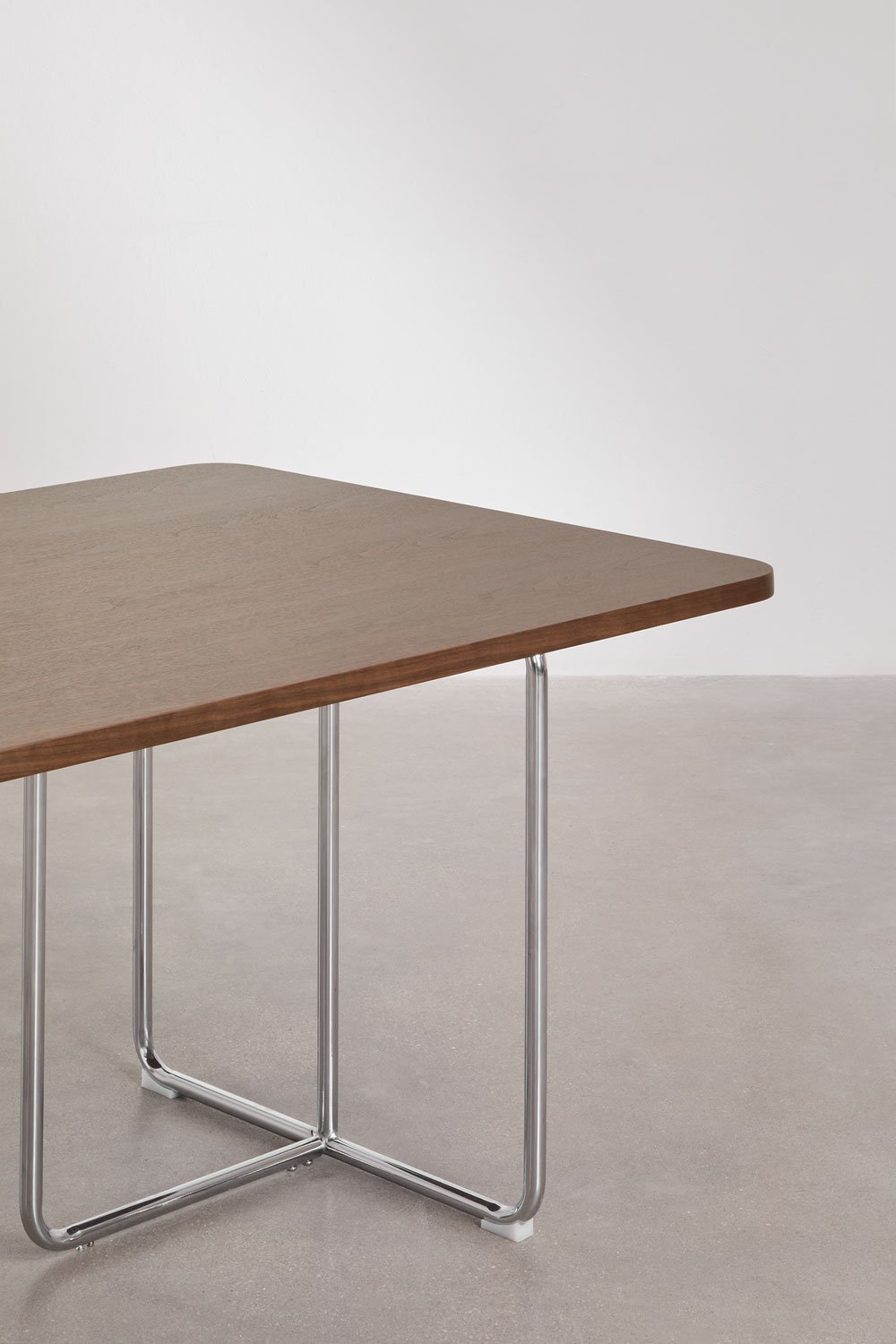 Rechteckiger Esstisch aus MDF und Edelstahl Tento, Galeriebild 5