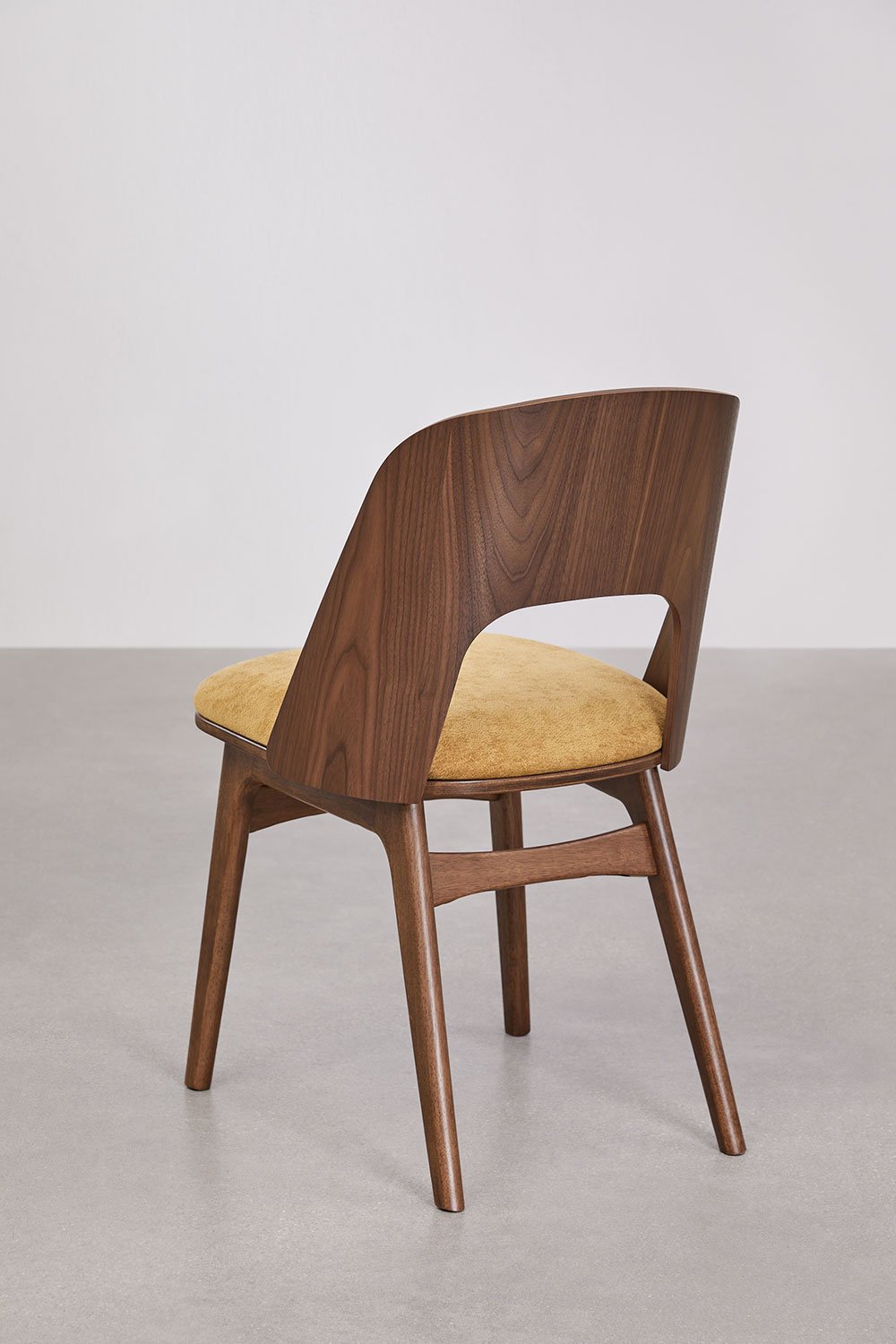 Esszimmerstuhl aus Holz und gepolstert Juna, Galeriebild 5