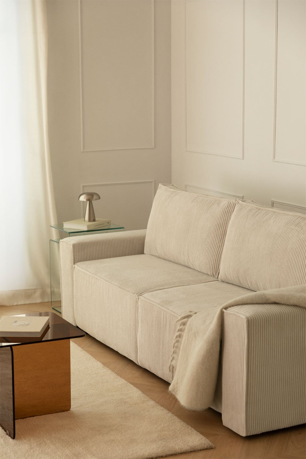 Tampere gepolstertes 3-Sitzer-Schlafsofa, Galeriebild 12