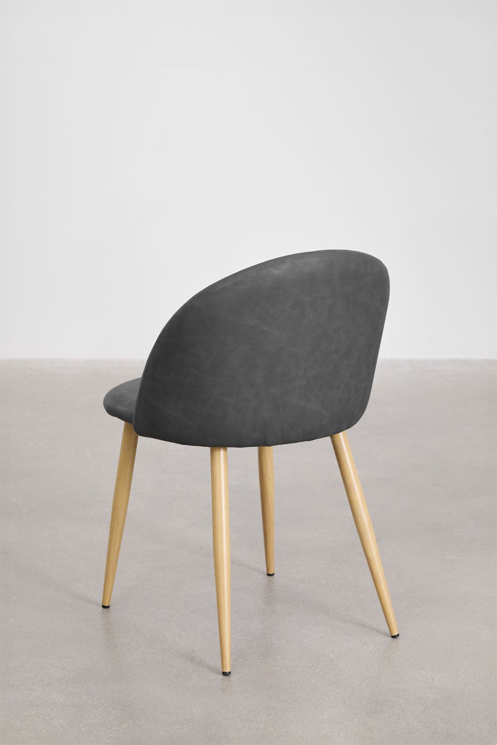 Pack aus 2 gepolsterten Esszimmerstühlen aus Kunstleder Kana, Galeriebild 3