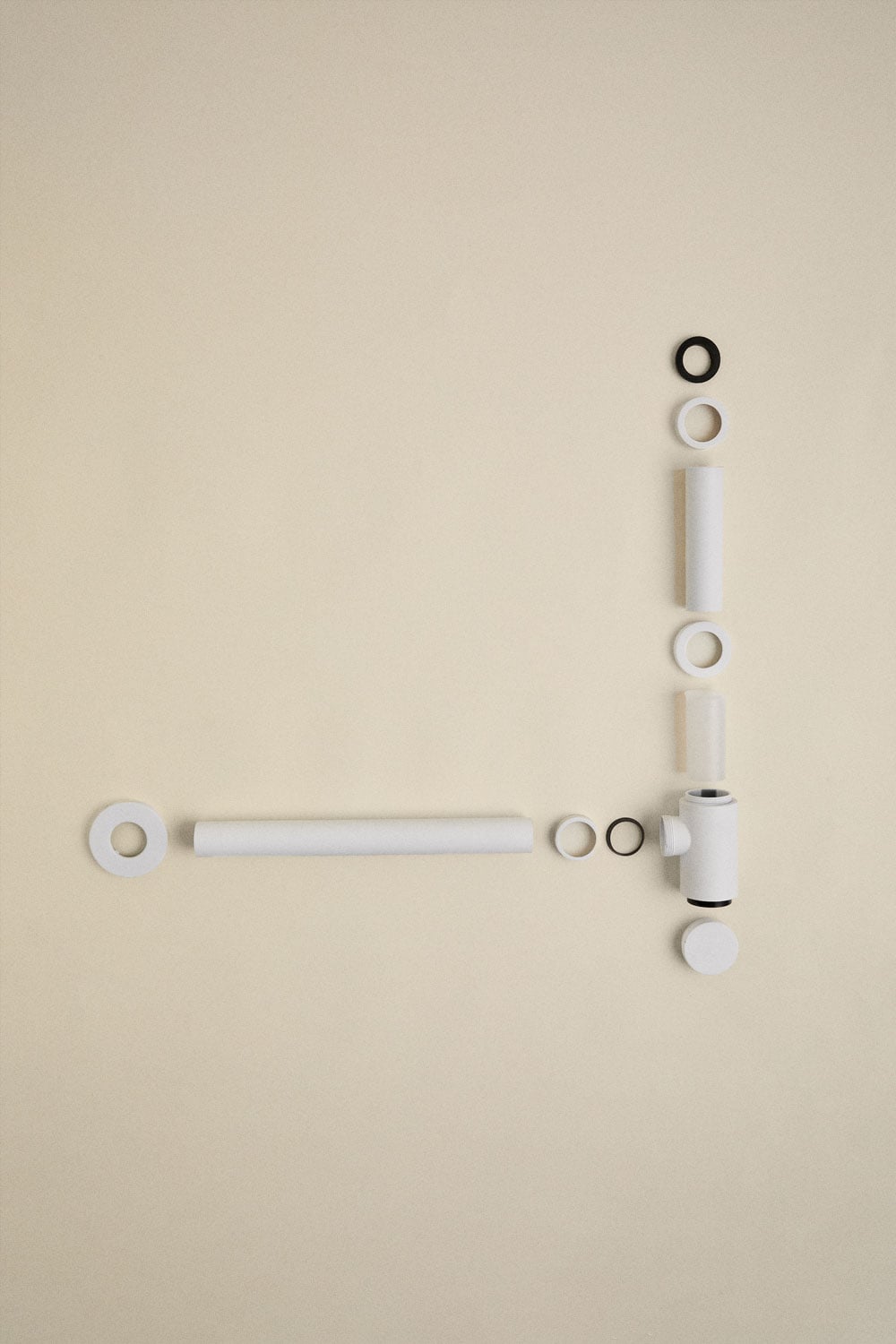 Set aus Bibur-Spülbeckensiphon und Ablassventil aus Edelstahl für Orveta Click-Clack-Spülbecken, Galeriebild 4