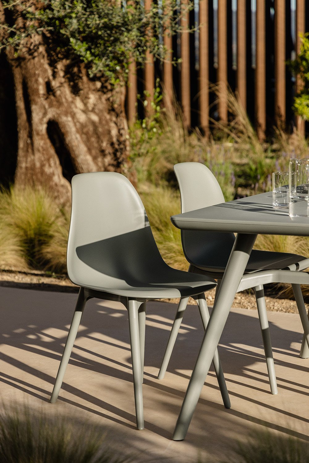 4er-Pack Gartenstühle aus Polypropylen Scand, Galeriebild 1