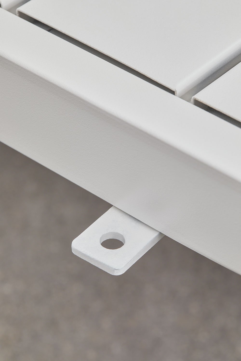 Set aus 2 Liegesesseln und 3 Beistelltischen aus Marietta-Stahl, Galeriebild 11