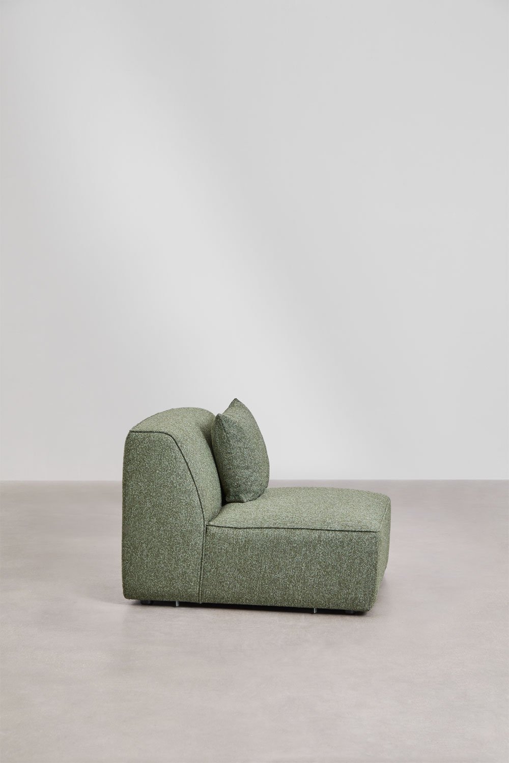 Zentrales Modul für das modulare Sofa Cardea, bezogen, Galeriebild 4