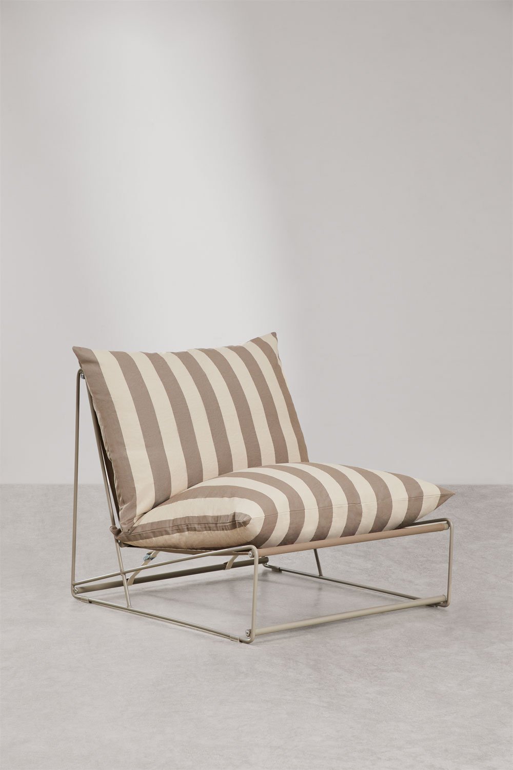 Amaro 3-teiliges modulares Gartenset mit Sofa und umwandelbarem Beistelltisch, Galeriebild 3