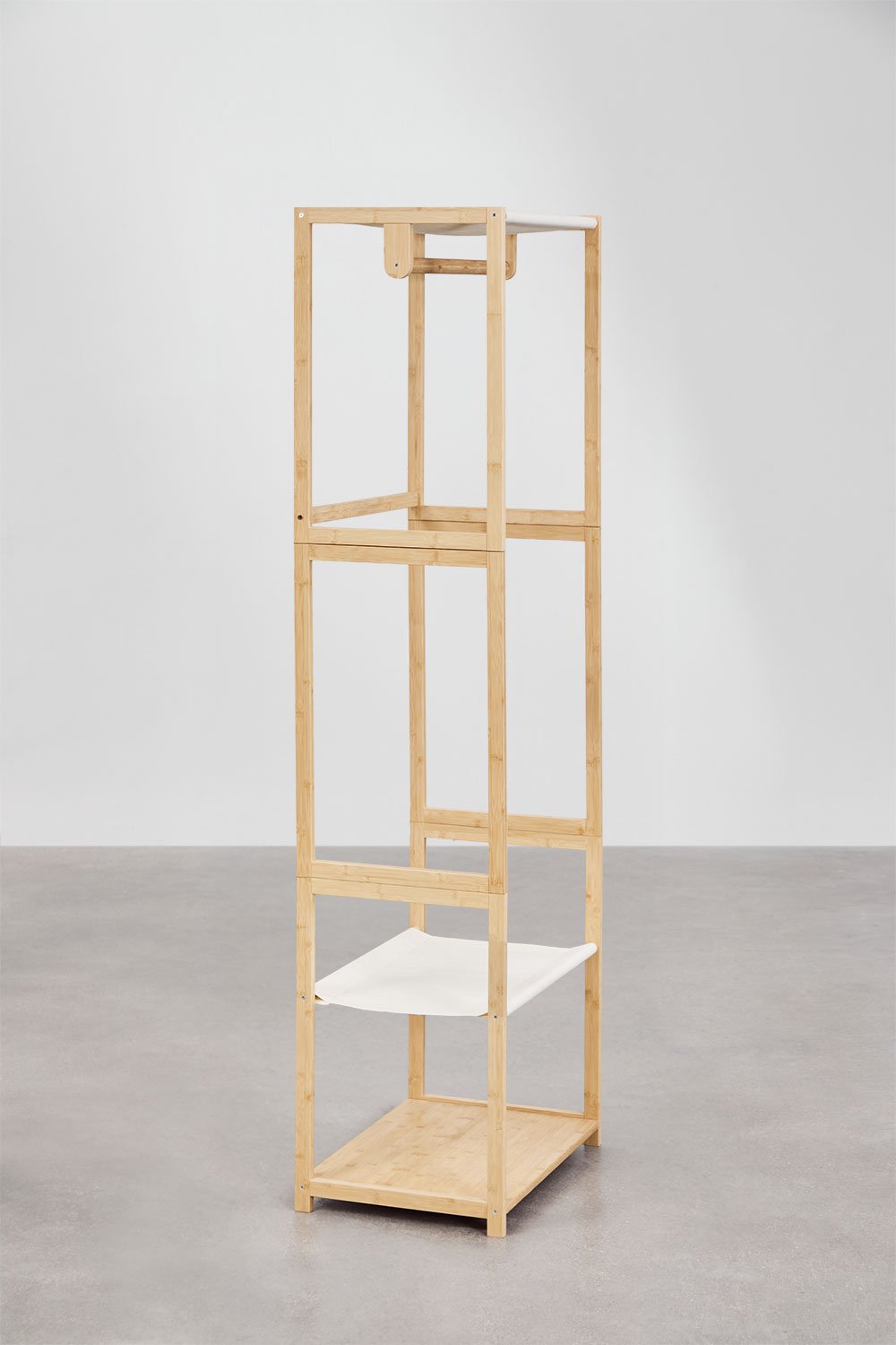 Offener Kleiderschrank Deneb aus Bambus, Galeriebild 3