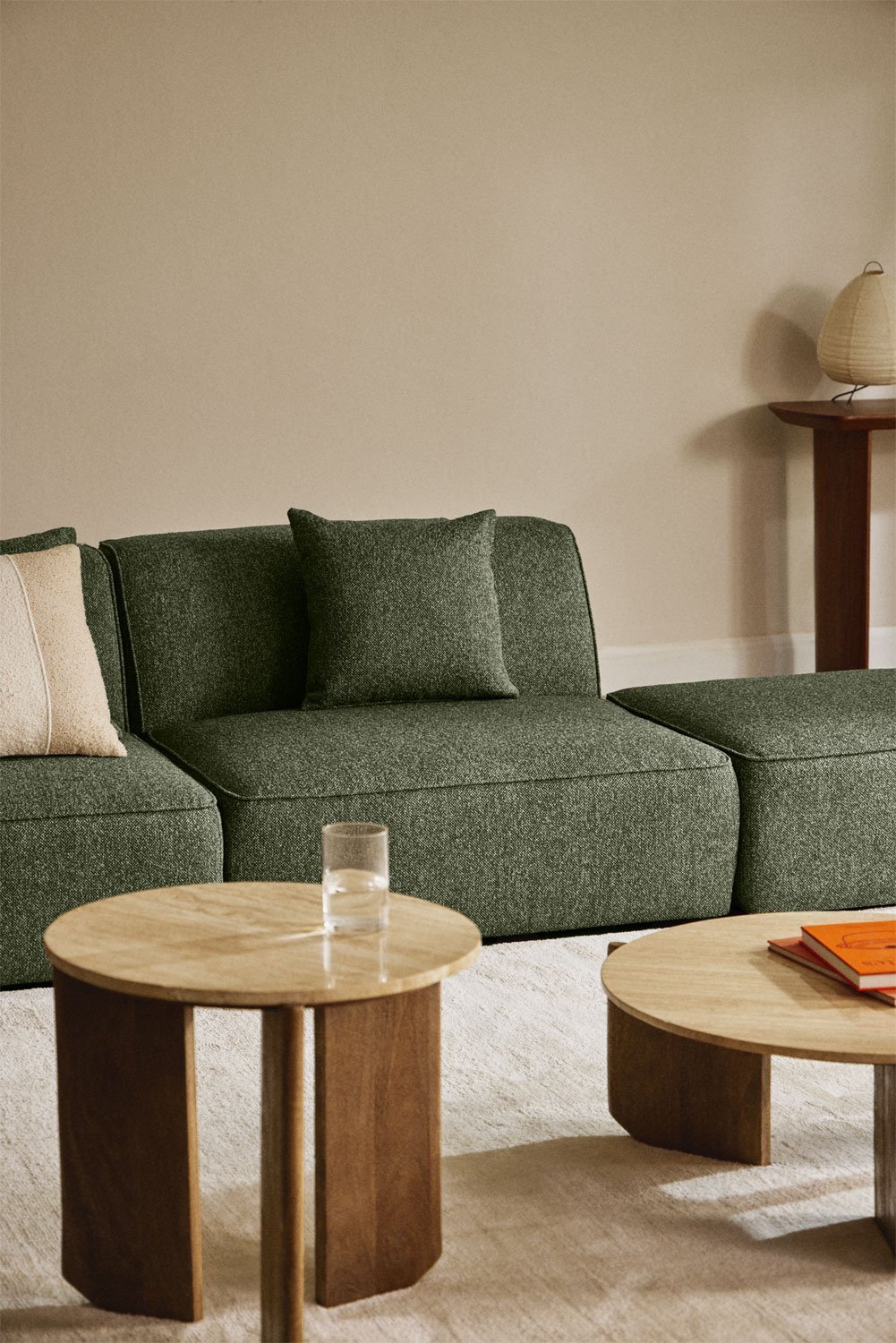 Zentralmodul für gepolstertes Modulsofa Cardea , Galeriebild 1