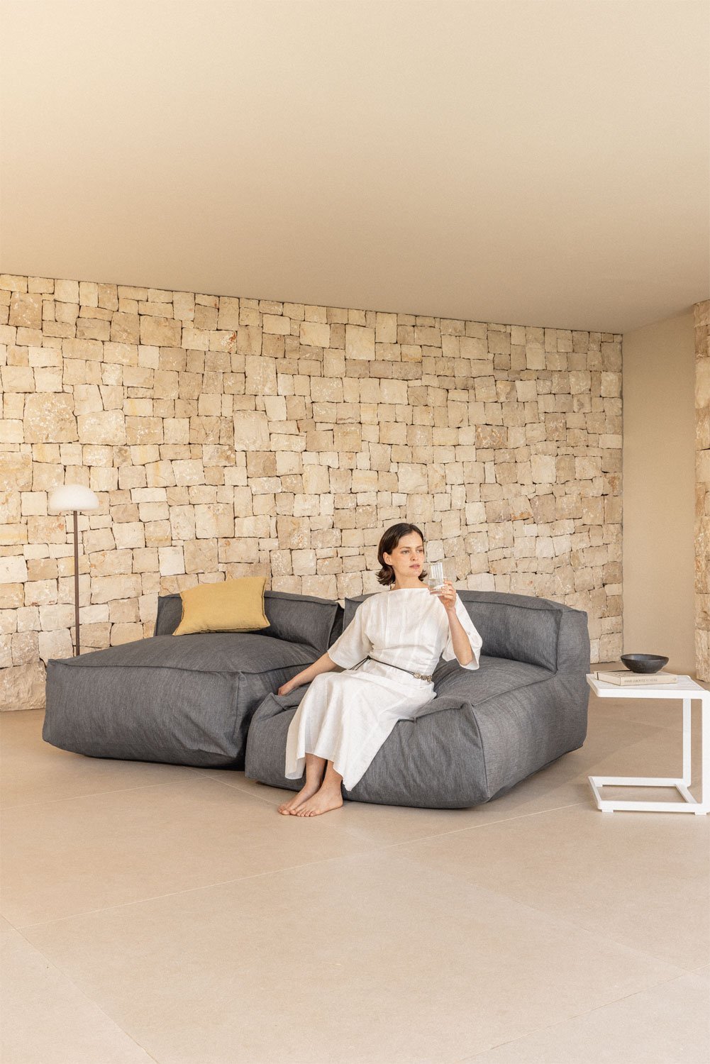 Dojans 2-teiliges modulares Gartensofa        , Galeriebild 1