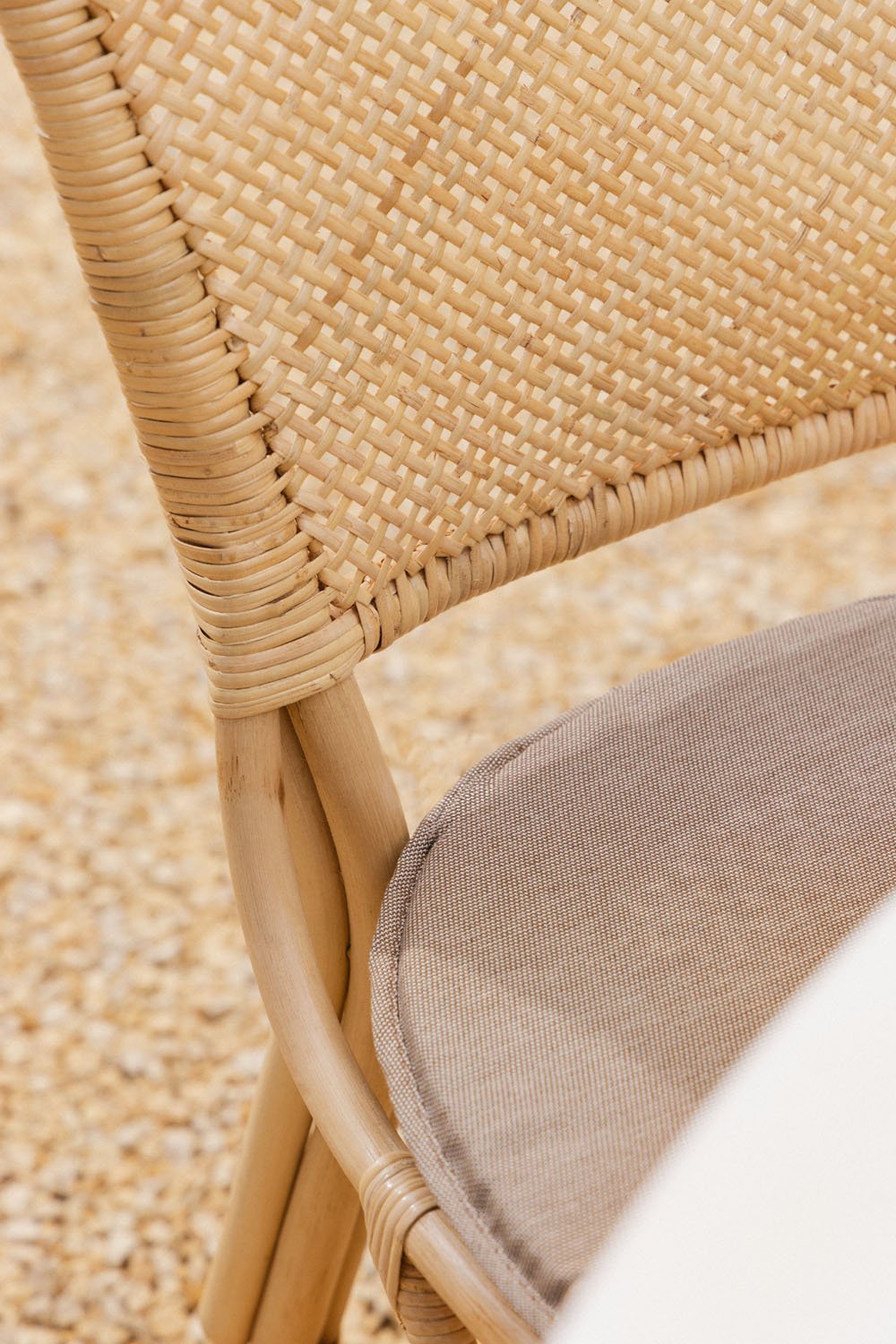 4er-Pack Zariel Rattan-Gartenstühle, Galeriebild 2