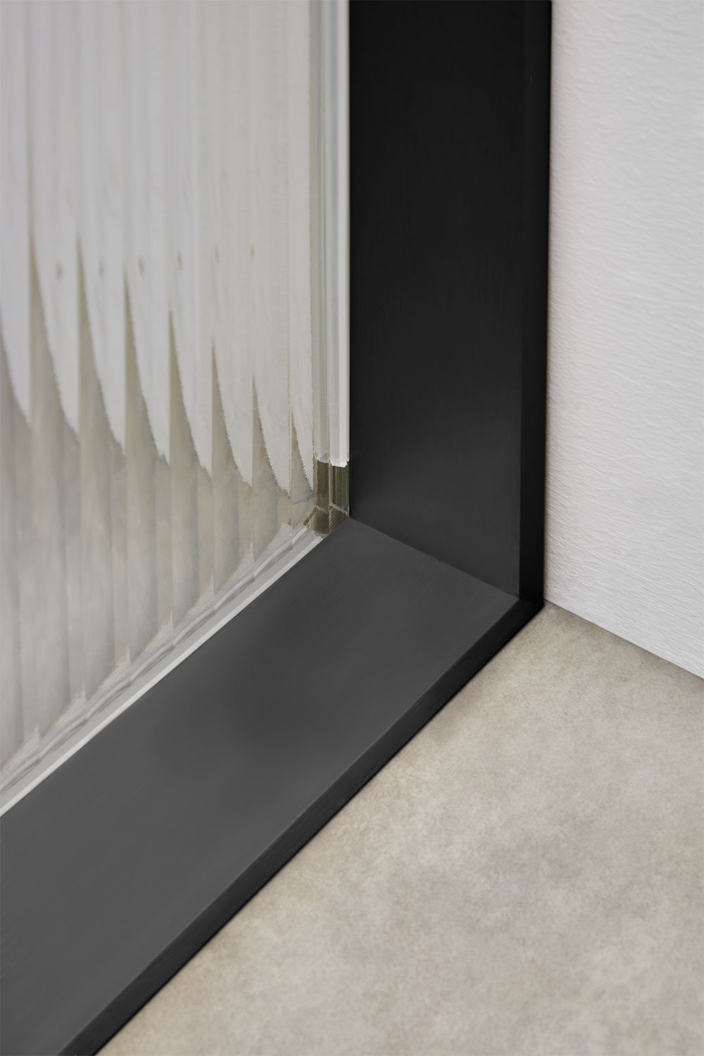 Feste Duschwand mit 5 mm gehärtetem Glas und Trafalgar-Aluminium, Galeriebild 6