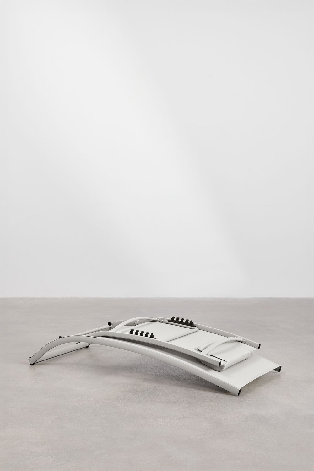 Verstellbare Aluminium-Liege mit Dulem-Kissen, Galeriebild 8