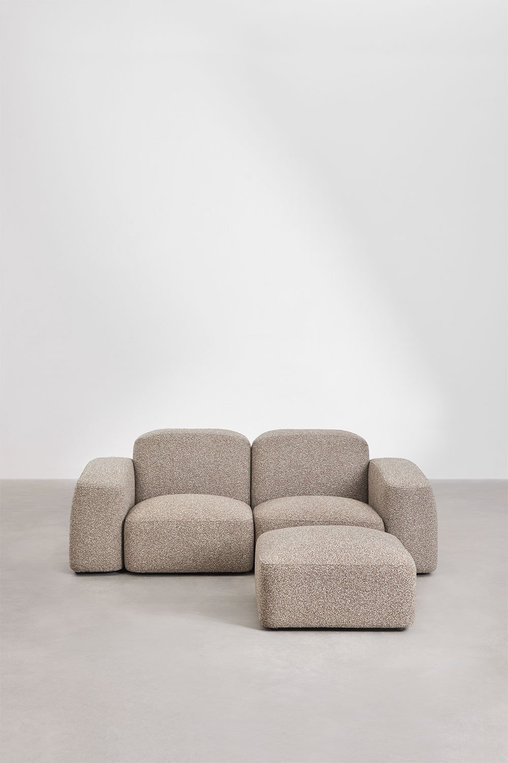 Bastian 2-teiliges modulares Sofa und Pouf, Galeriebild 6