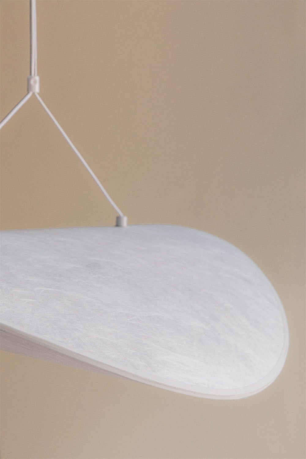 LED-Deckenleuchte aus Zelvon-Stoff, Galeriebild 2