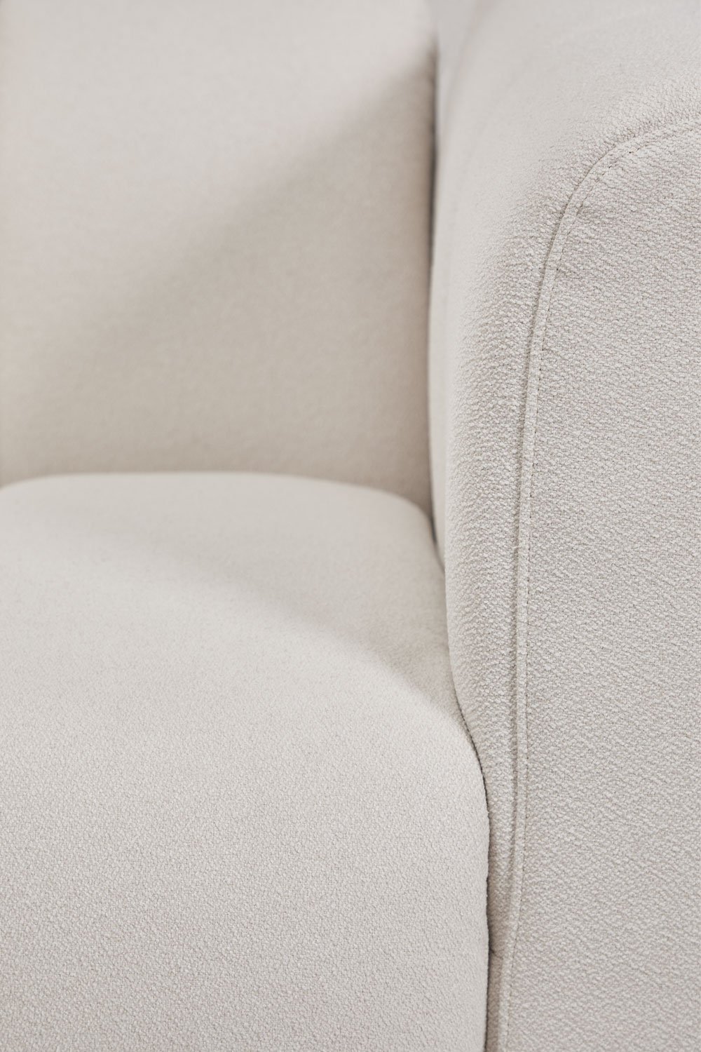 Sessel Eliot aus Bouclé-Stoff, Galeriebild 2