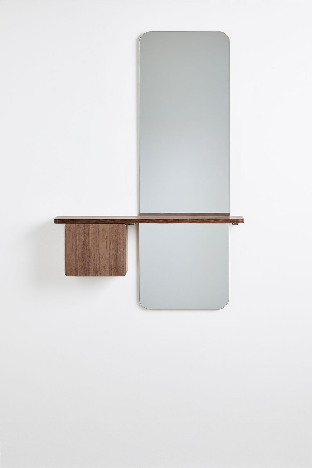 Empfangskonsole 80x120 cm aus MDF mit Varna-Spiegel, Galeriebild 3