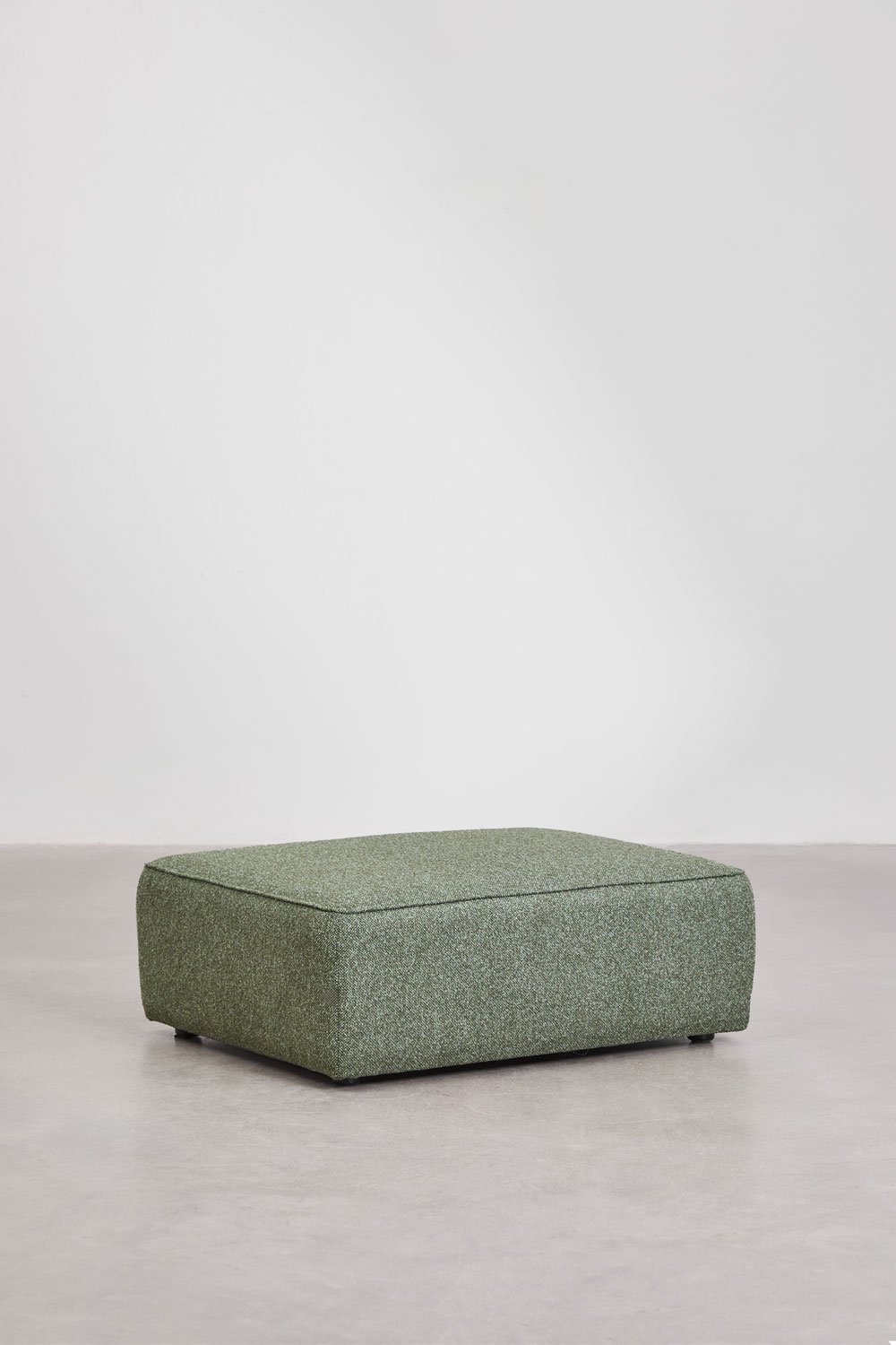 Cardea 4-teiliges modulares Ecksofa mit Chaiselongue rechts und gepolstertem Hocker, Galeriebild 12