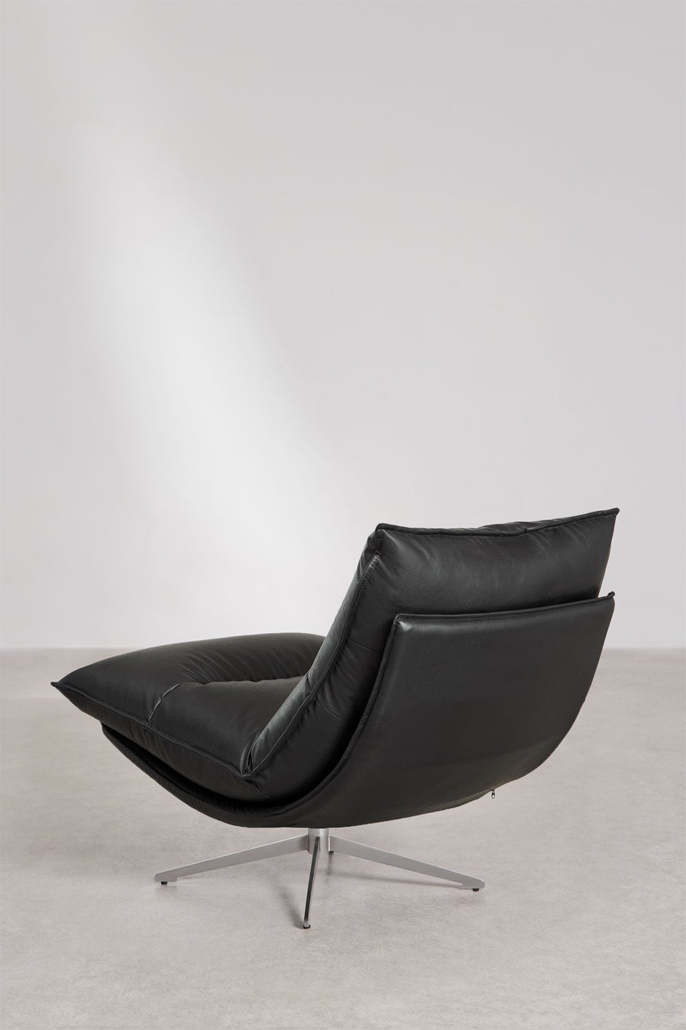 Drehbarer Sessel aus Kunstleder Sisko, Galeriebild 7