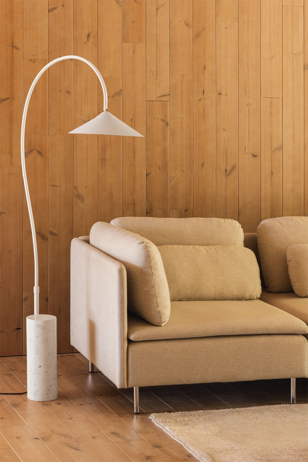 Grivon Stehlampe aus Eisen, Galeriebild 1