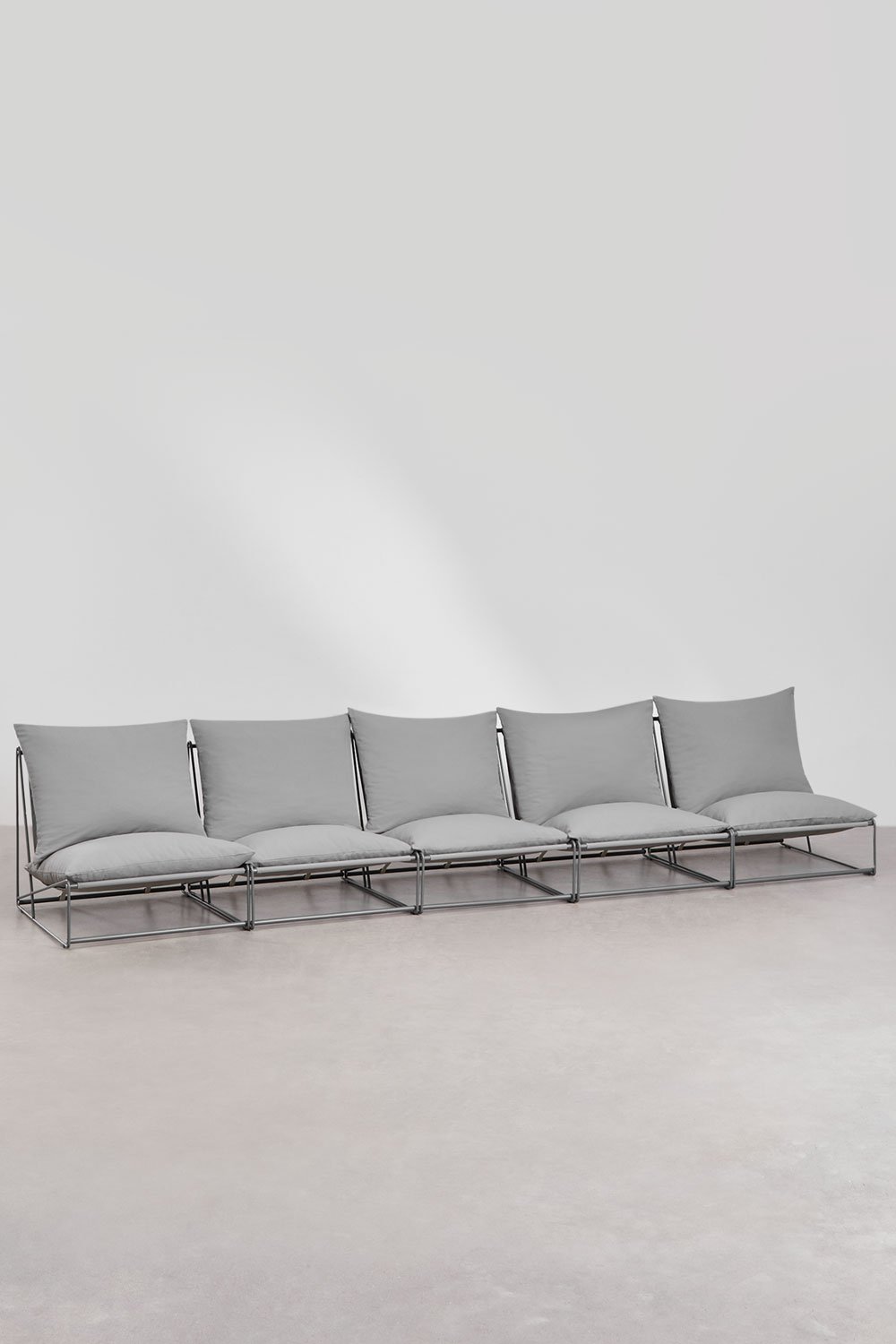 Amaro 5-teiliges modulares Gartensofa, Galeriebild 3
