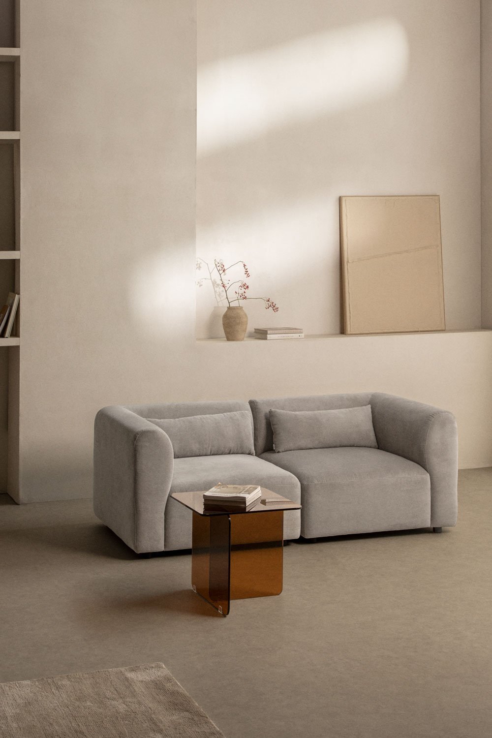 Zweiteiliges modulares Sofa Fogler     , Galeriebild 1