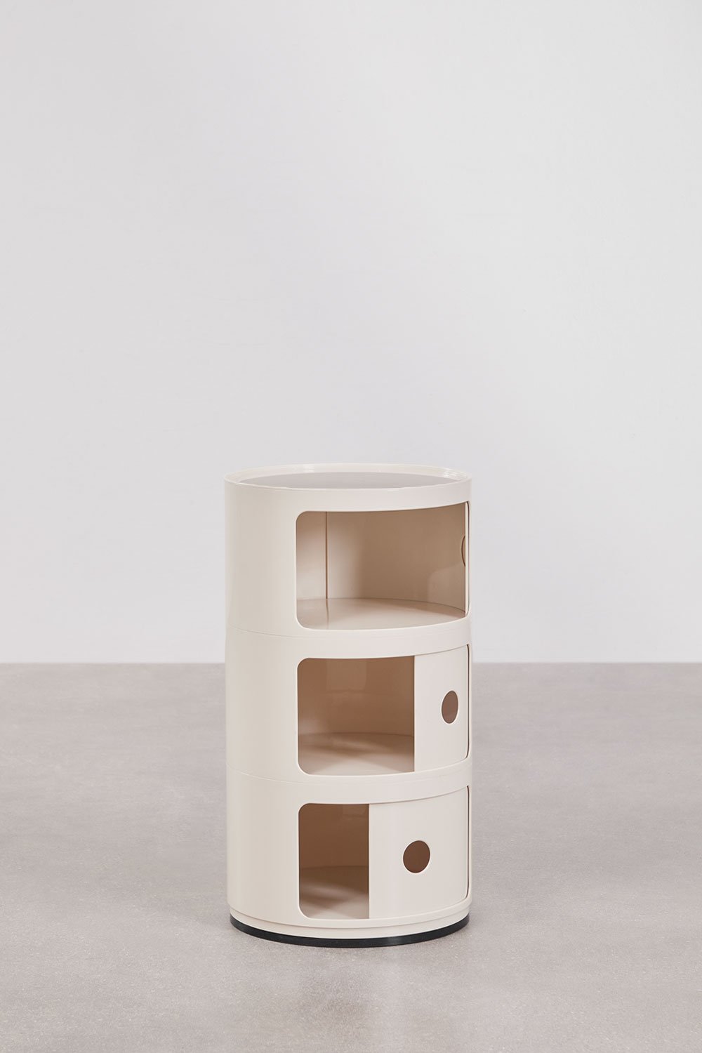 Babel runder Beistelltisch mit Regalen, Galeriebild 4