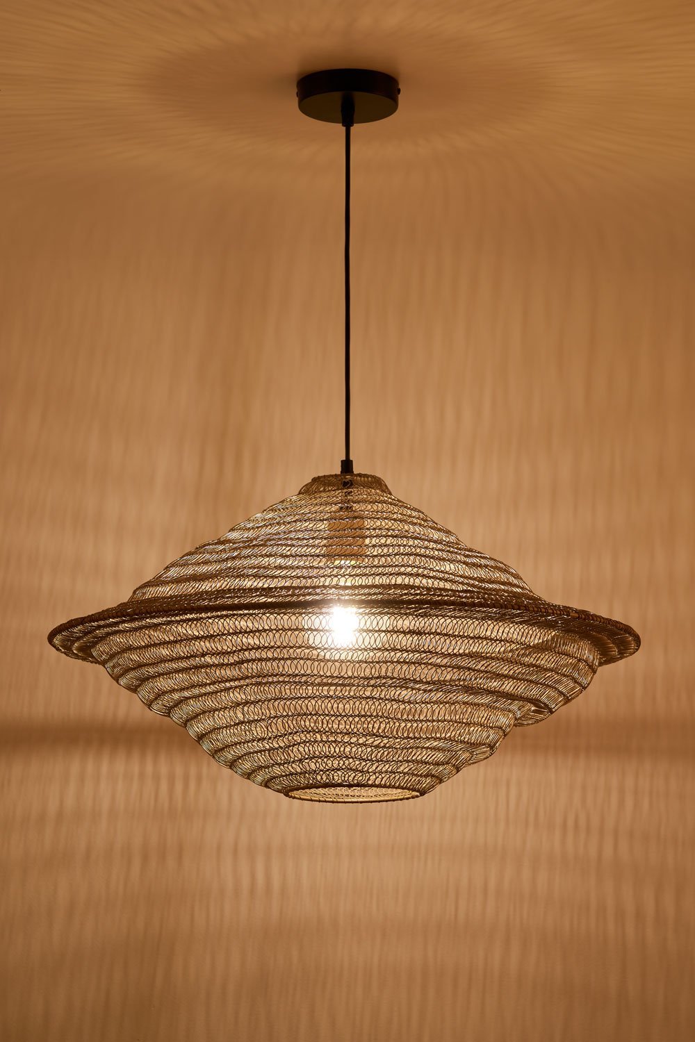 Zulma Deckenleuchte aus Eisen Ø65 cm, Galeriebild 4