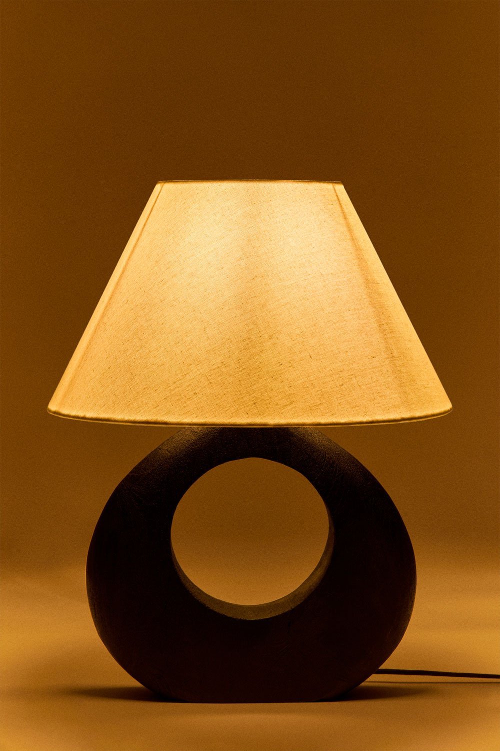 Joana Tischlampe aus Mangoholz, Galeriebild 2