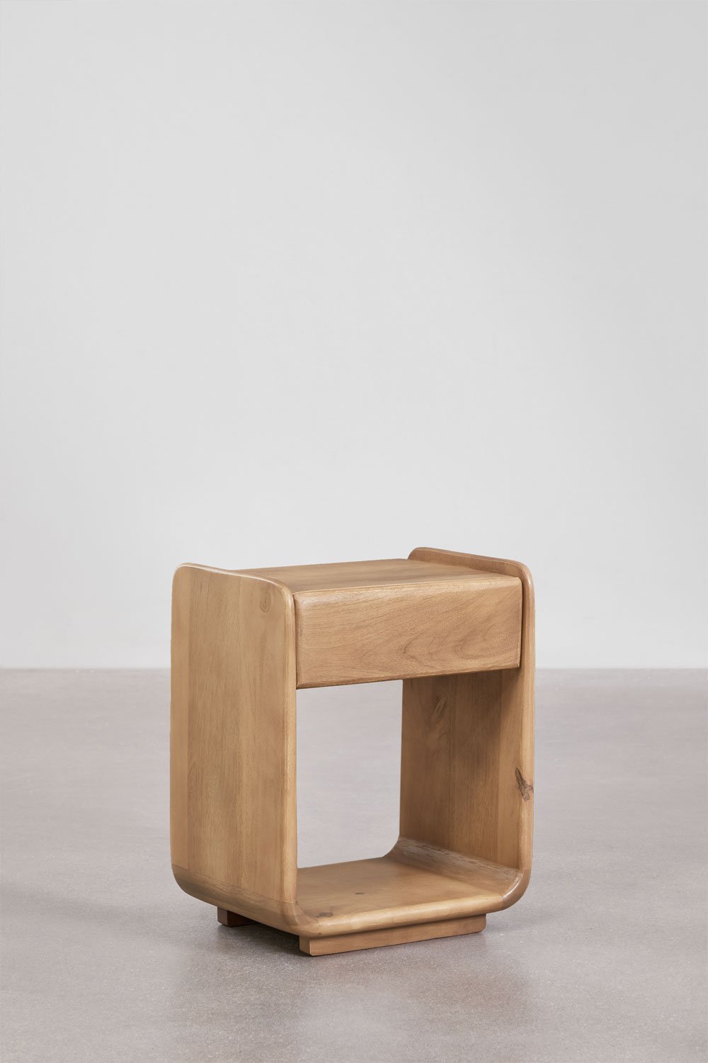 2er-Pack rechteckige Nachttische mit Schubladen, 40x30 cm, aus Tinsley-Holz, Galeriebild 3