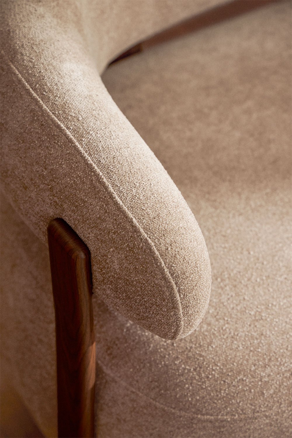 Jolie 2-Sitzer-Sofa aus Chenille-Stoff, Galeriebild 2