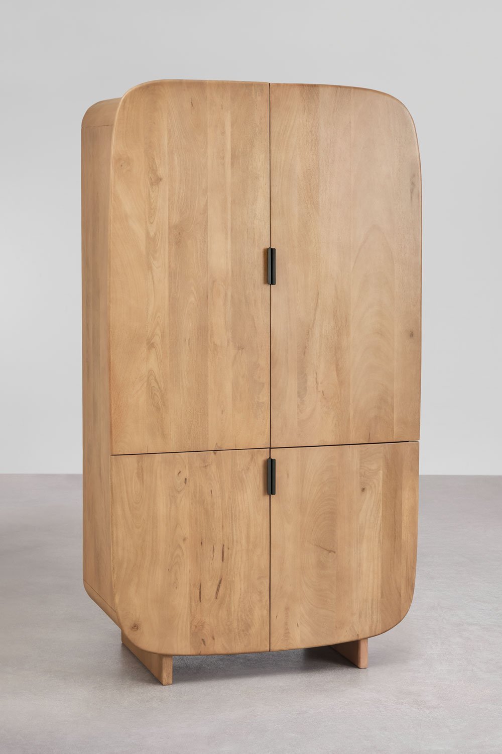 Kleiderschrank Agathe aus Mangoholz, Galeriebild 4