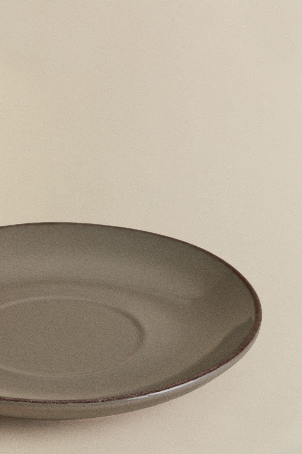 2er-Pack Ronilena Kaffeetassen mit Untertassen aus Steinzeug, 22 cl, Galeriebild 6