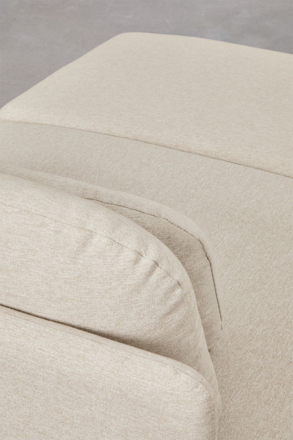 Rechtes Chaiselongue-Modul mit Armlehnen für Oriol-Modulsofa, Galeriebild 2