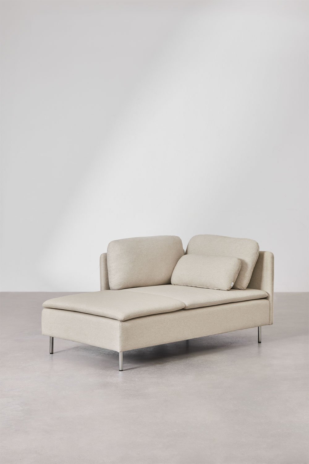 Linkes Chaiselongue-Modul mit Armlehnen für Oriol-Modulsofa, Galeriebild 1