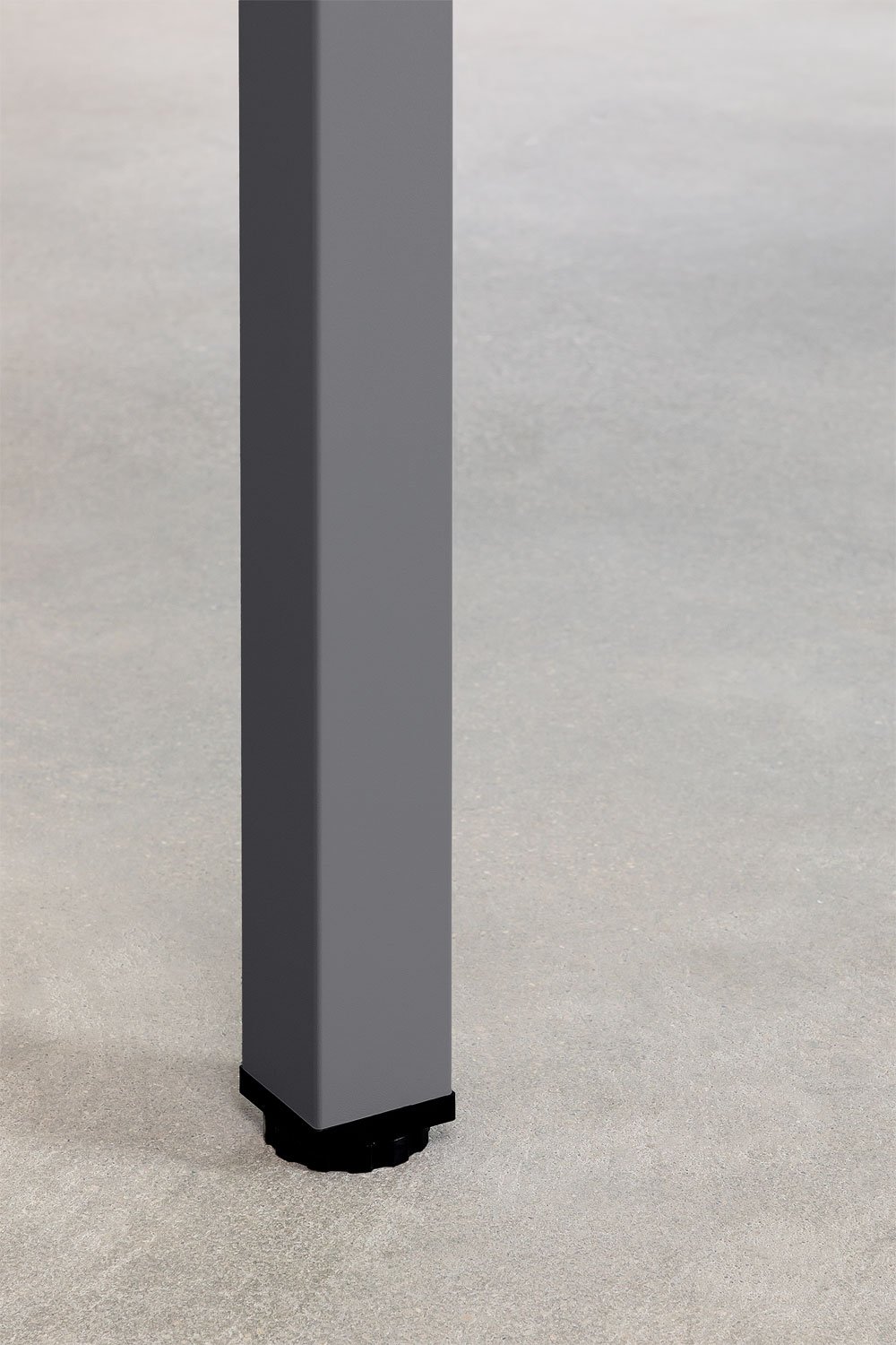 Rechteckiger Esstisch 210x100 cm aus Aluminium Marti, Galeriebild 5