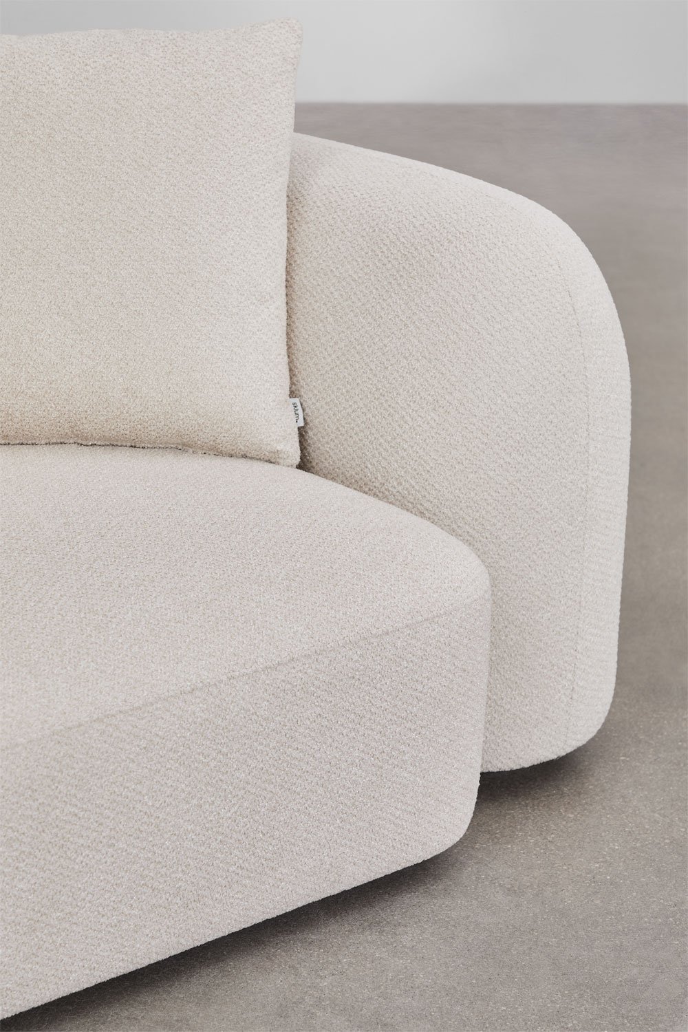 Wohnzimmerset mit 2-teiligem Modulsofa und 3-Sitzer-Sofa in Coco Chenille, Galeriebild 2
