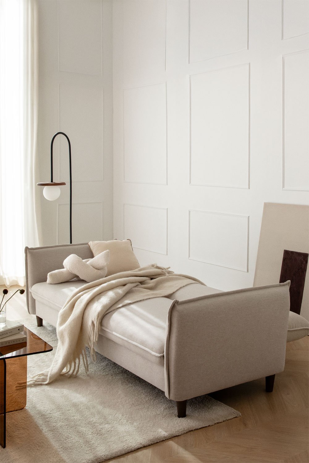 3-Sitzer-Relaxsofa aus Shung-Stoff, Galeriebild 2
