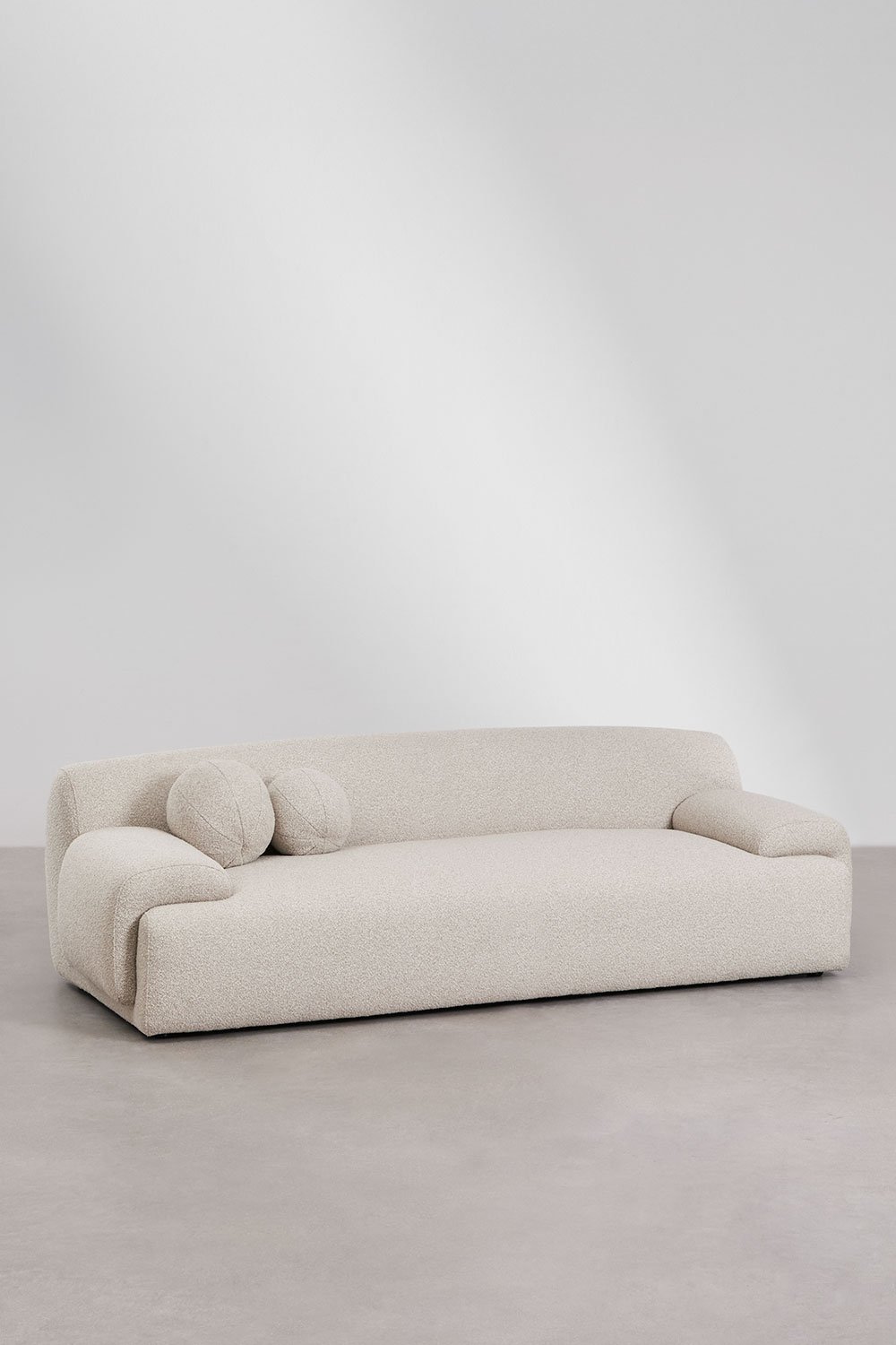 3-Sitzer-Sofa Shirina aus Bouclé-Stoff, Galeriebild 1