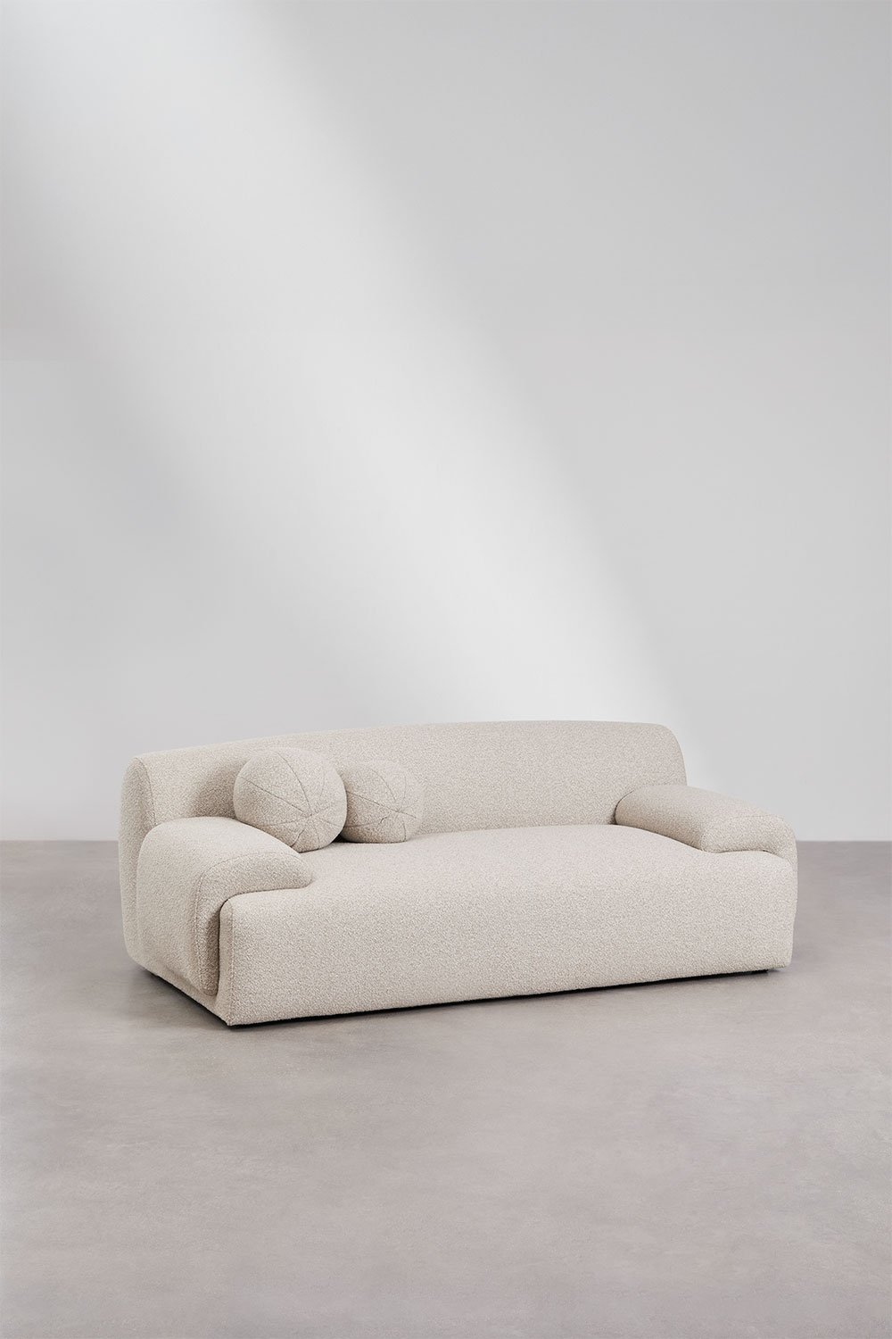 Shirina 2-Sitzer-Sofa aus Bouclé-Stoff, Galeriebild 1
