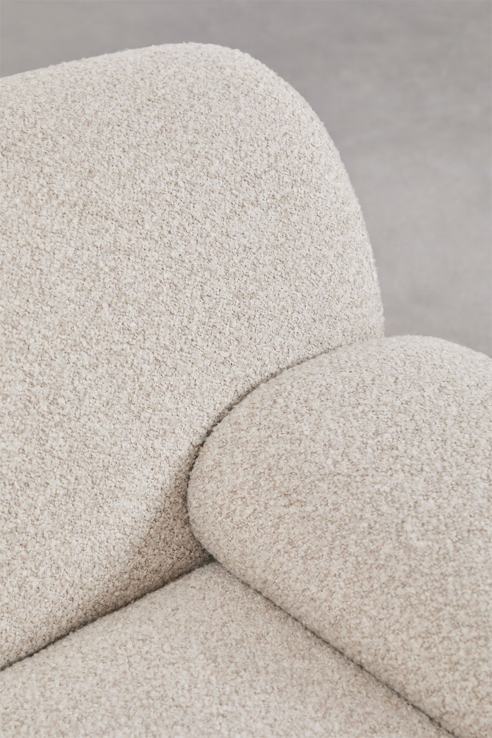 Shirina 2-Sitzer-Sofa aus Bouclé-Stoff, Galeriebild 2