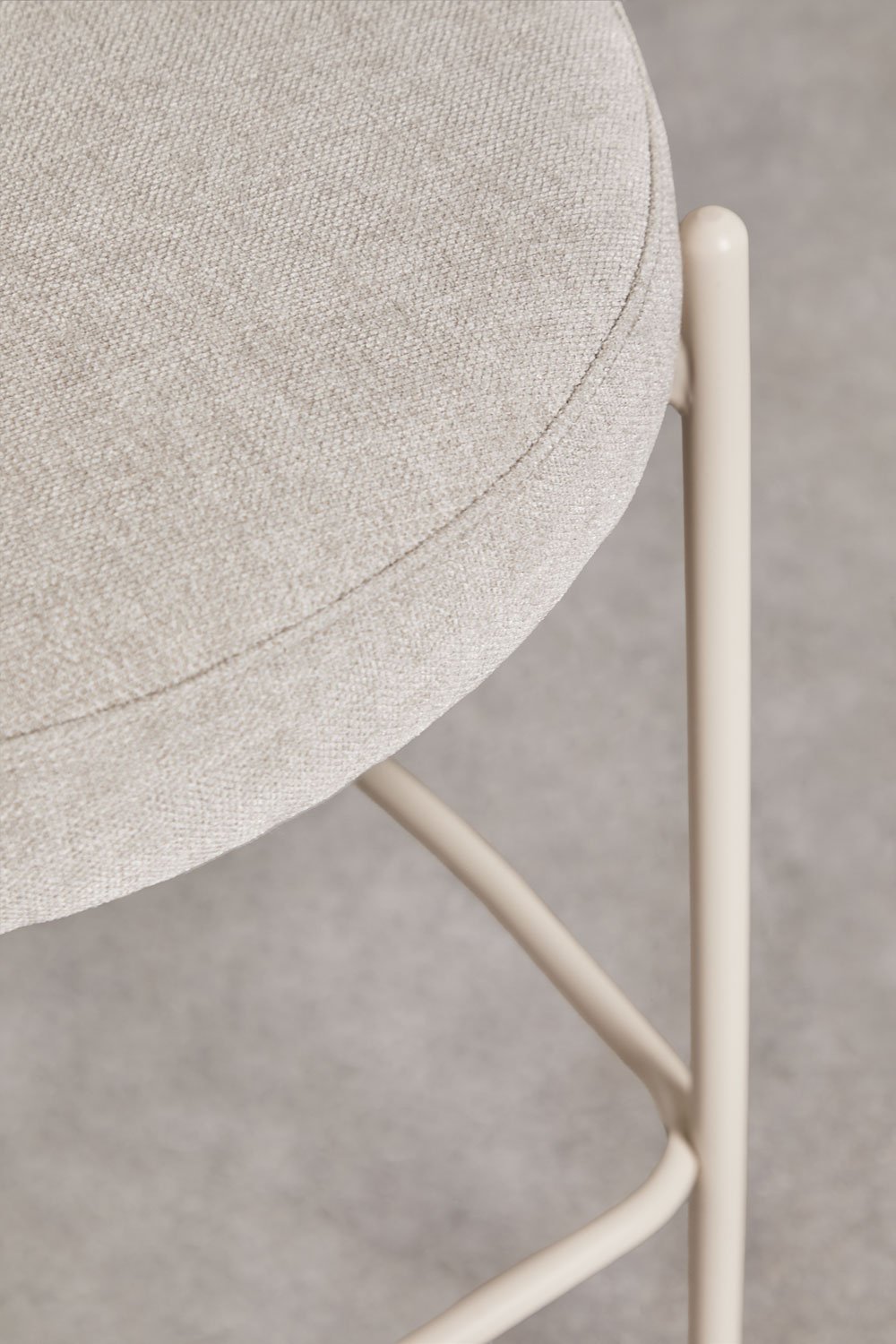 2er-Pack gepolsterte Anisa-Hocker 65 cm mit Rückenlehne, Galeriebild 5