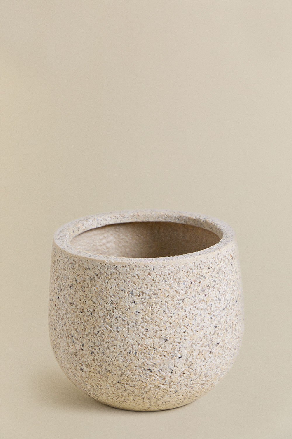 Set aus 2 Pflanzgefäßen Ø20 cm / Ø50 cm aus Polystone Ugor, Galeriebild 3