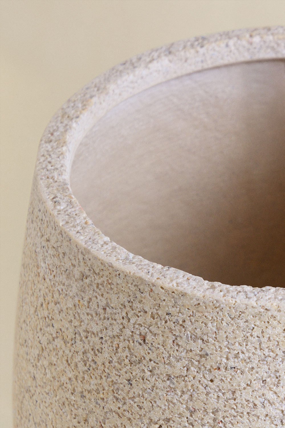 Set aus 2 Pflanzgefäßen Ø35 cm / Ø50 cm aus Polystone Ugor, Galeriebild 4