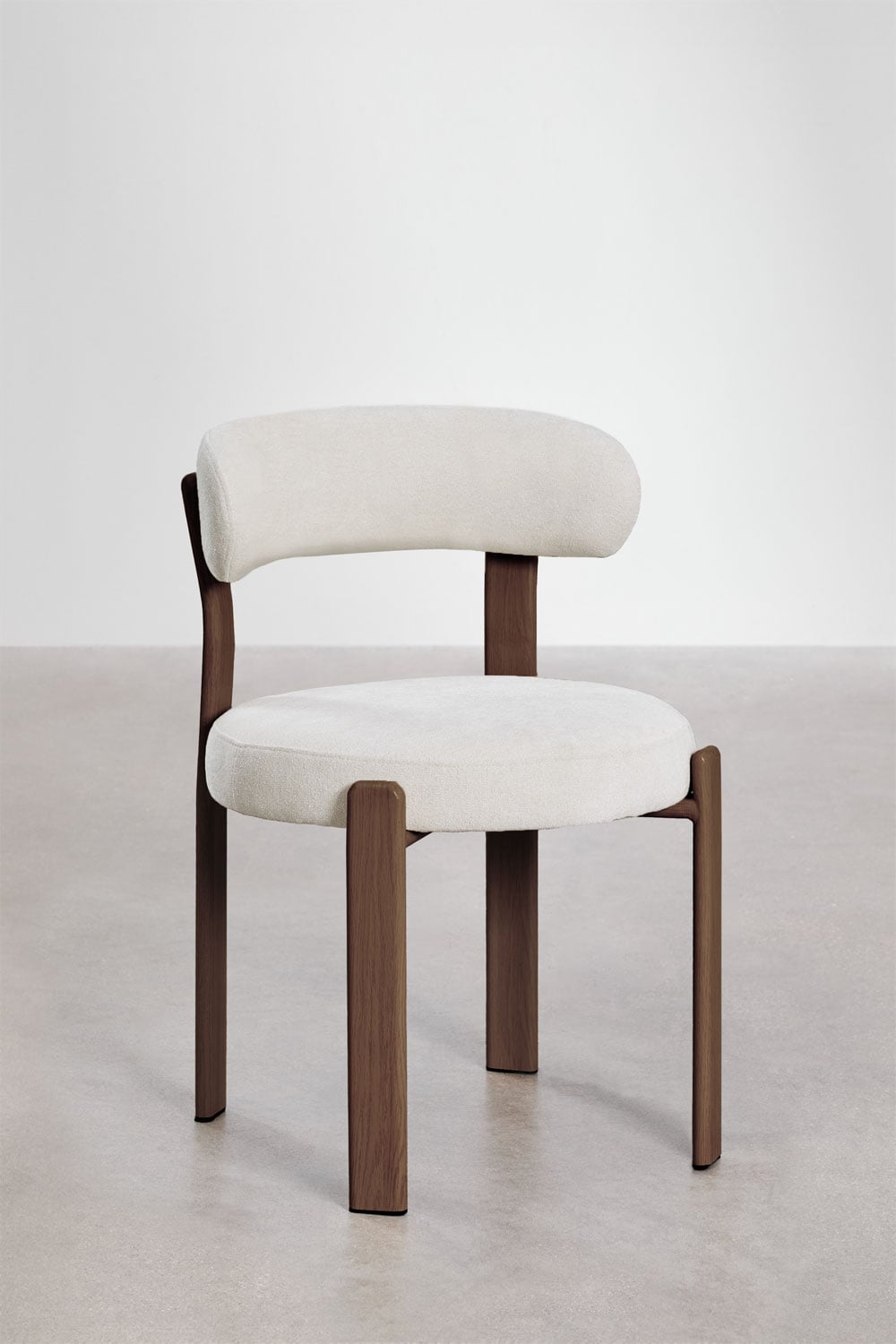 4er-Set gepolsterte Esszimmerstühle aus Eisen Jolie, Galeriebild 4