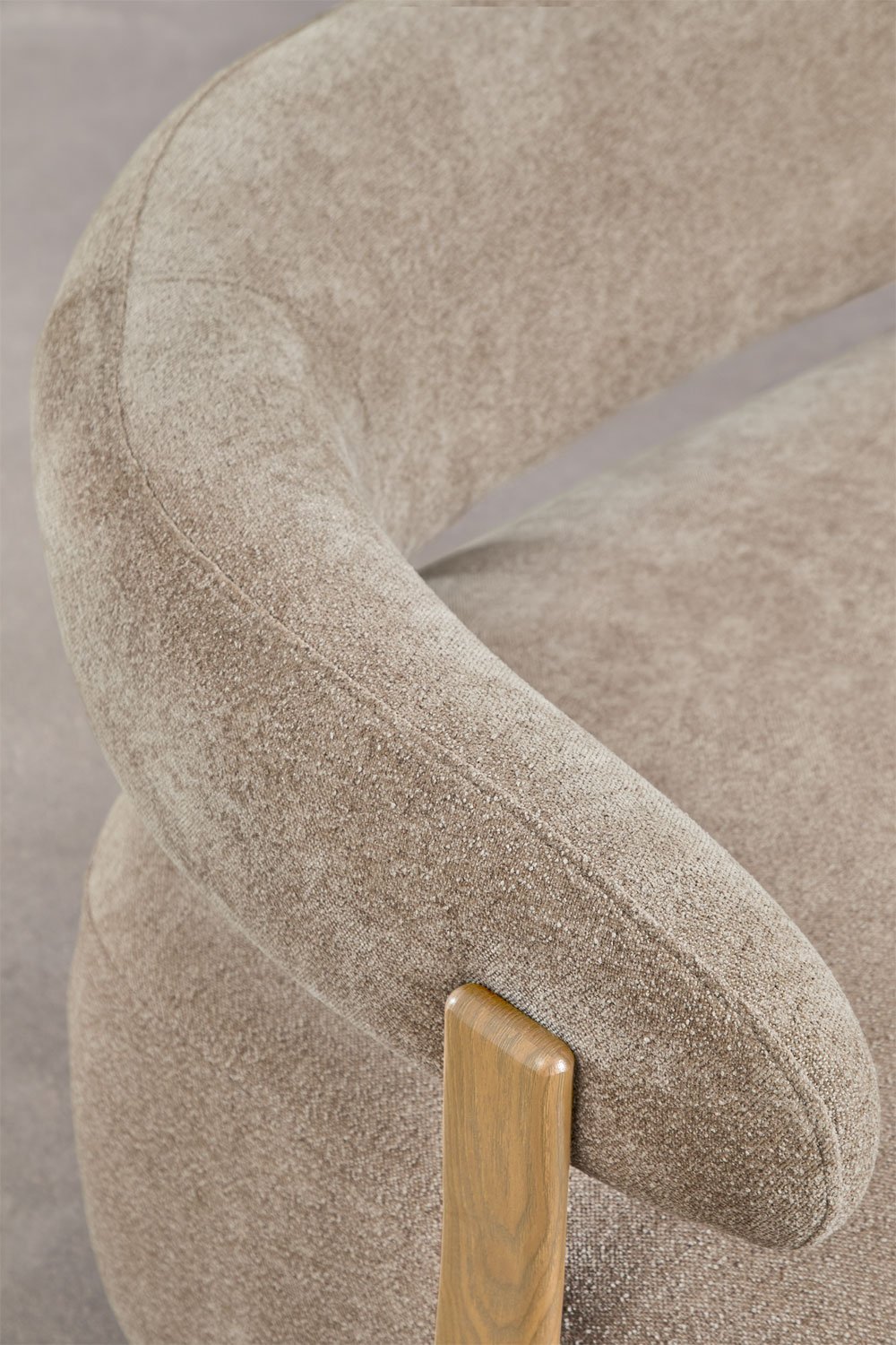 Jolie 2-Sitzer-Sofa aus Chenille-Stoff, Galeriebild 2