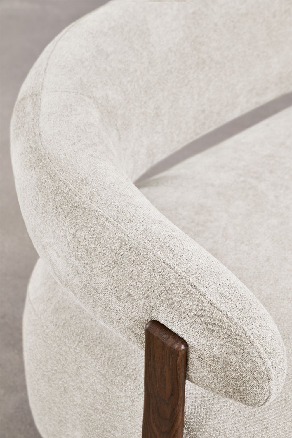 Jolie 2-Sitzer-Sofa aus Chenille-Stoff, Galeriebild 2