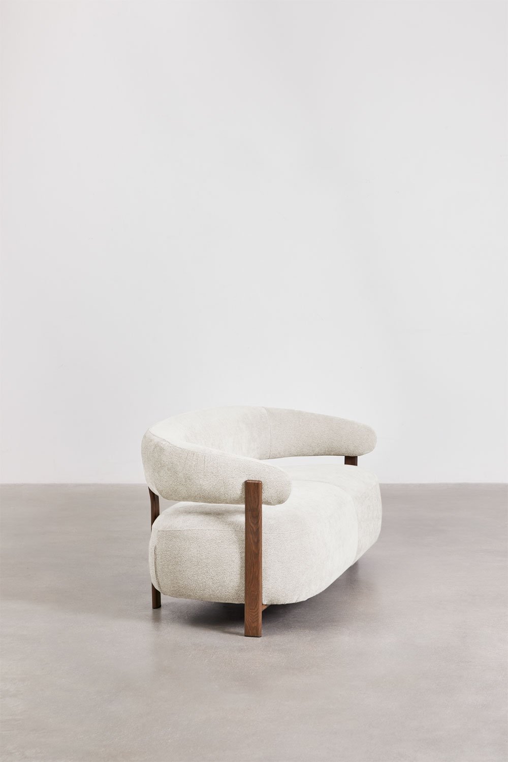 2-Sitzer-Sofa aus Chenille-Stoff und Eisen Jolie, Galeriebild 4