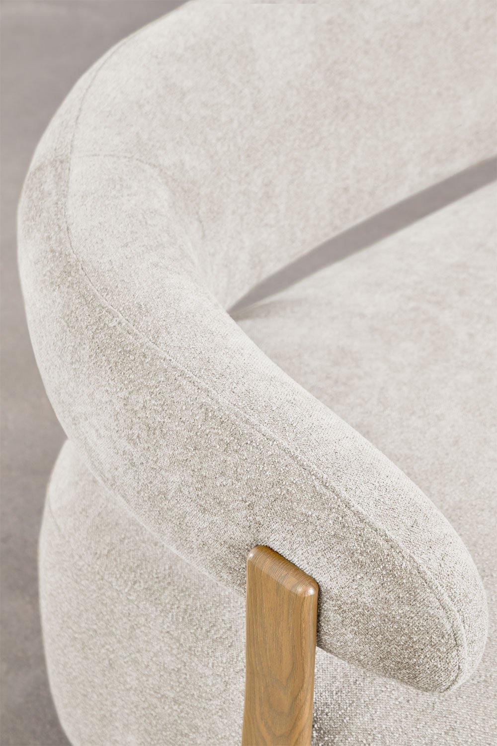 Jolie 2-Sitzer-Sofa aus Chenille-Stoff, Galeriebild 2