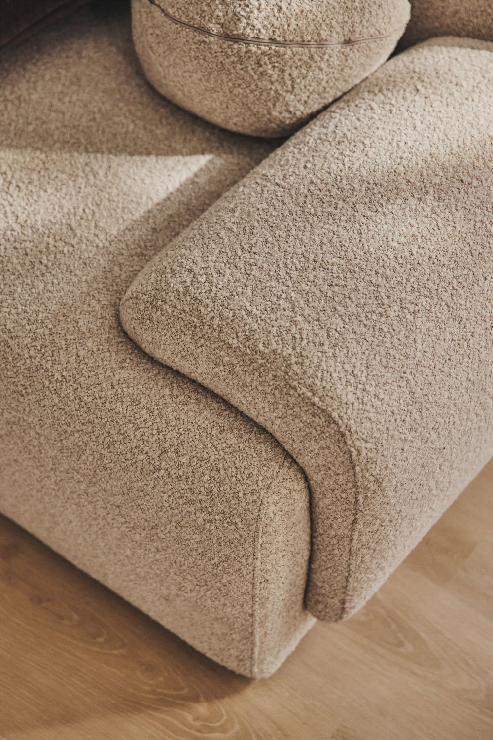 3-Sitzer-Sofa Shirina aus Bouclé-Stoff, Galeriebild 2