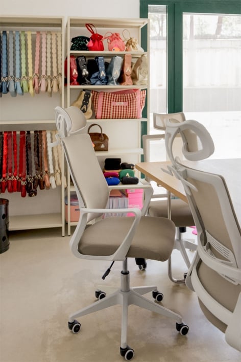 Bürostuhl mit rollen und armlehnen Teill Colors